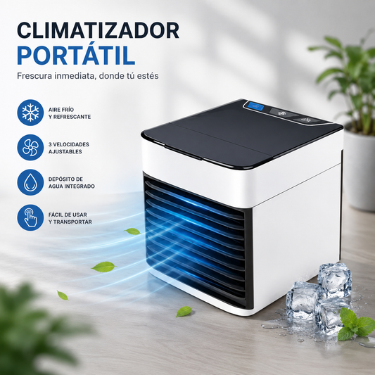 Mini Climatizador Portatil