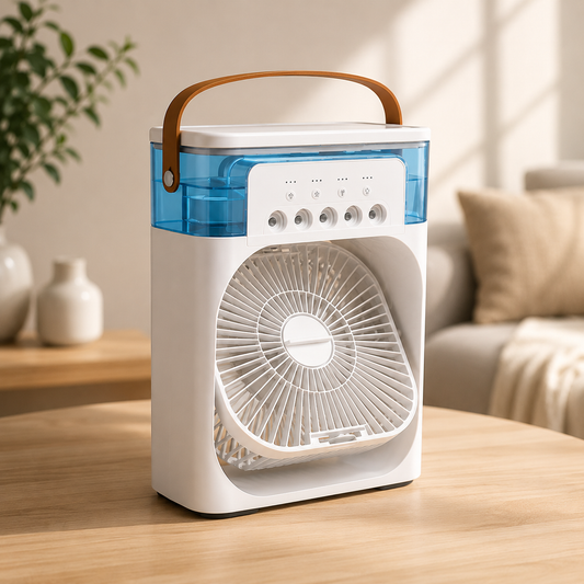 Climatizador con Pulverizador Portátil